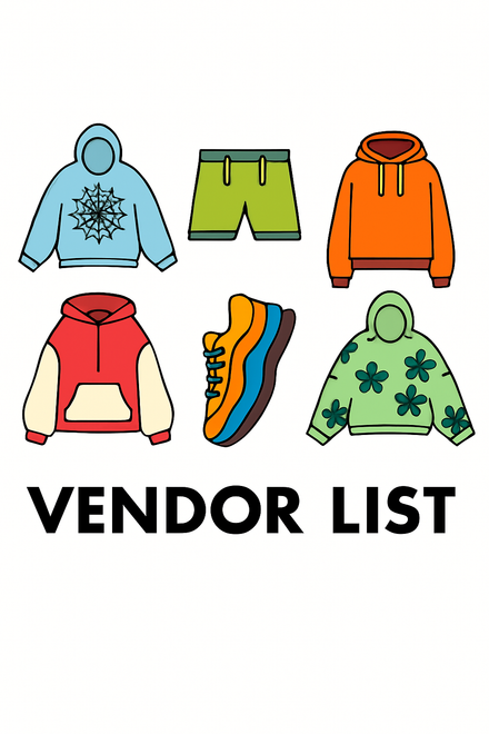 Vendor Lists: