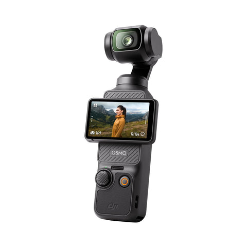 DJI Osmo Pocket 3 4K, 9.4MP CMOS Digital Camera with Vlogging, 4x Zoom, Black, 1 Count