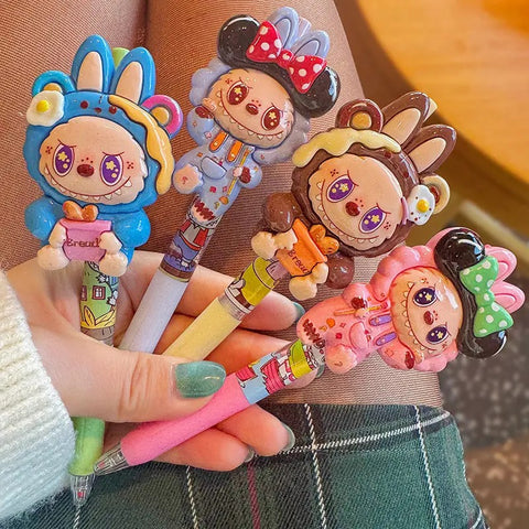 Labubu Cartoon Gel Ink Pens Ballpoint Pen