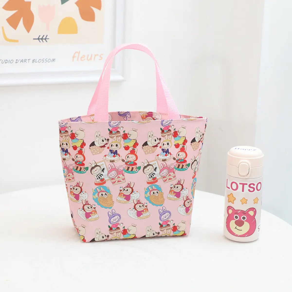 Labubu Lunch Box Bag Waterproof