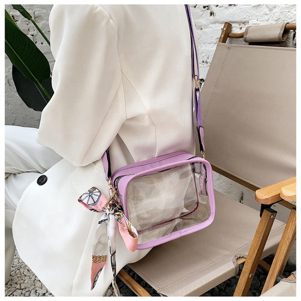 Clear Pvc Jelly Purses Hand Bags