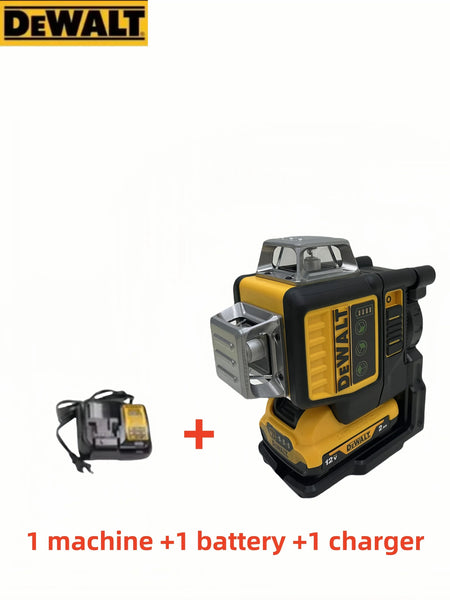 2025  DW089LG 12 Lines 3 Sides*360 Degree Vertical 12V Lithium Battery Laser Level Horizontal