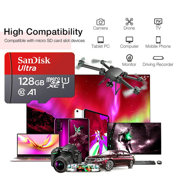 Original  Memory Card 256GB 128GB 64GB 32GB TF Micro Sd Card 
